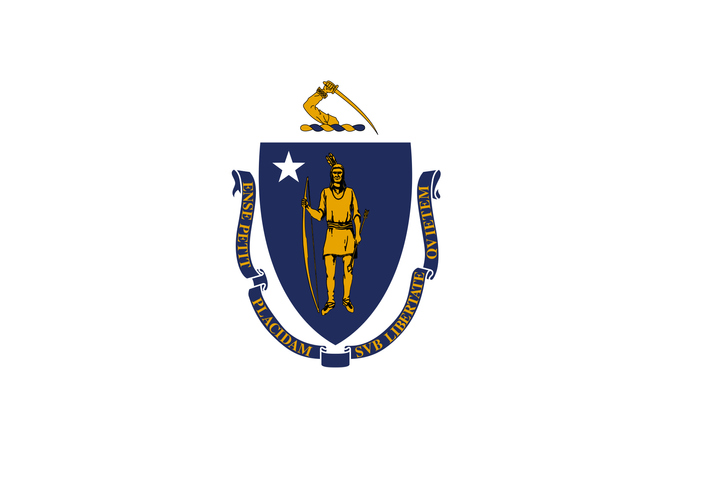Massachusetts flag