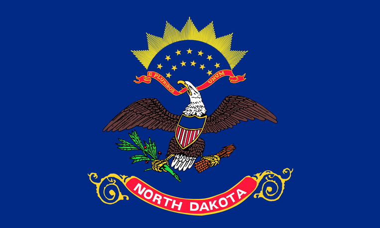 North Dakota flag