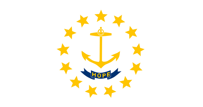 Rhode Island flag